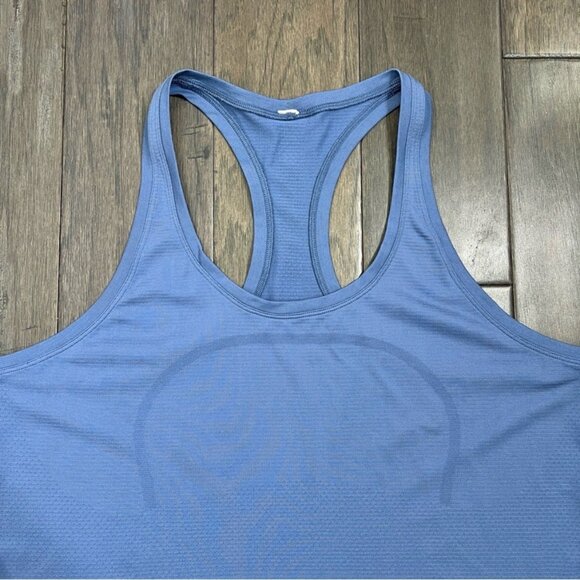 Lululemon Swiftly Tech Racerback Tank Top 2.0 *Waist Length Oasis Blue - Picture 3 of 7